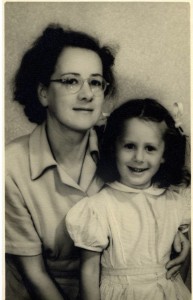 Joyce and Susan 1950